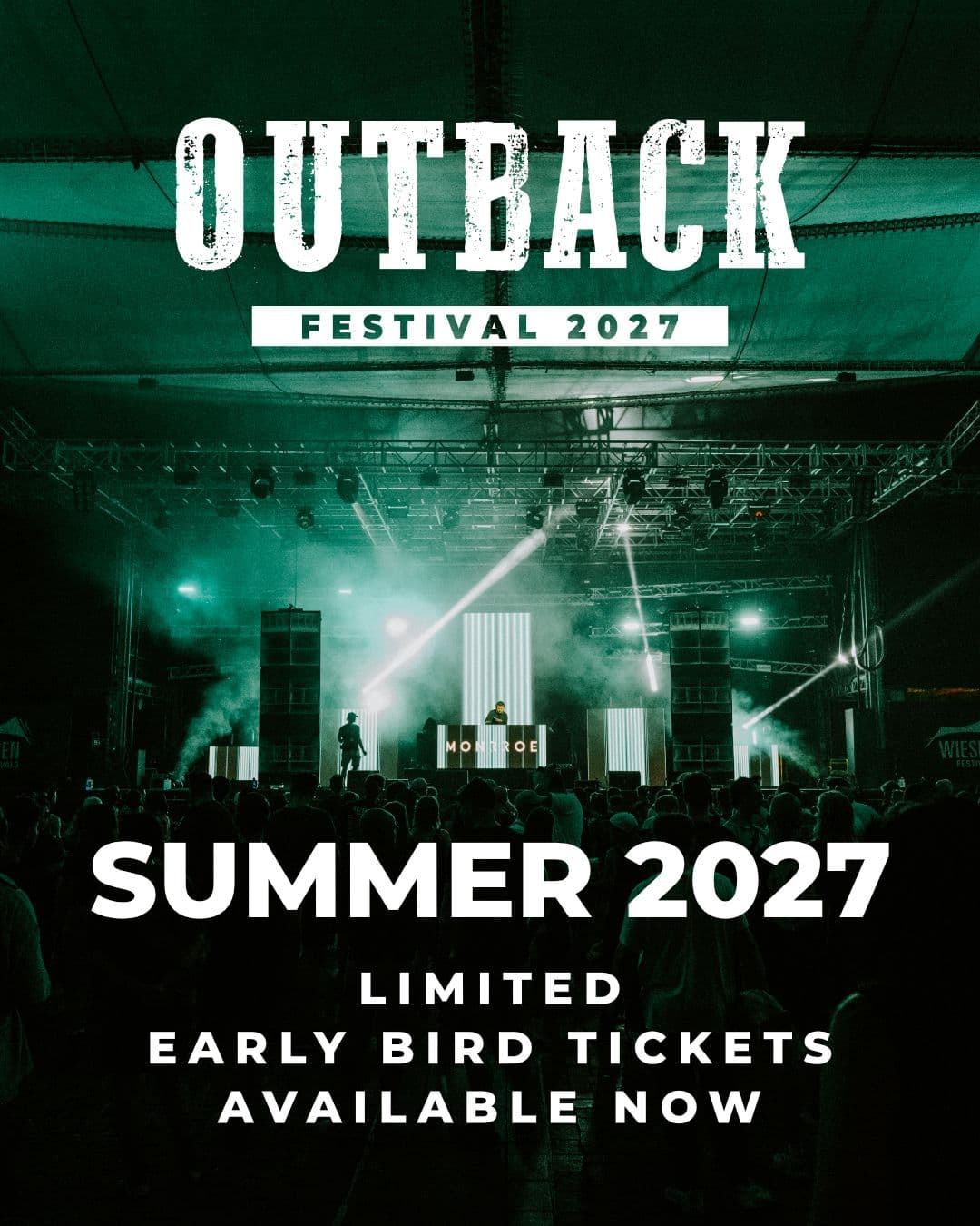OUTBACK 2026 LINEUP PER DAY OUT NOW
